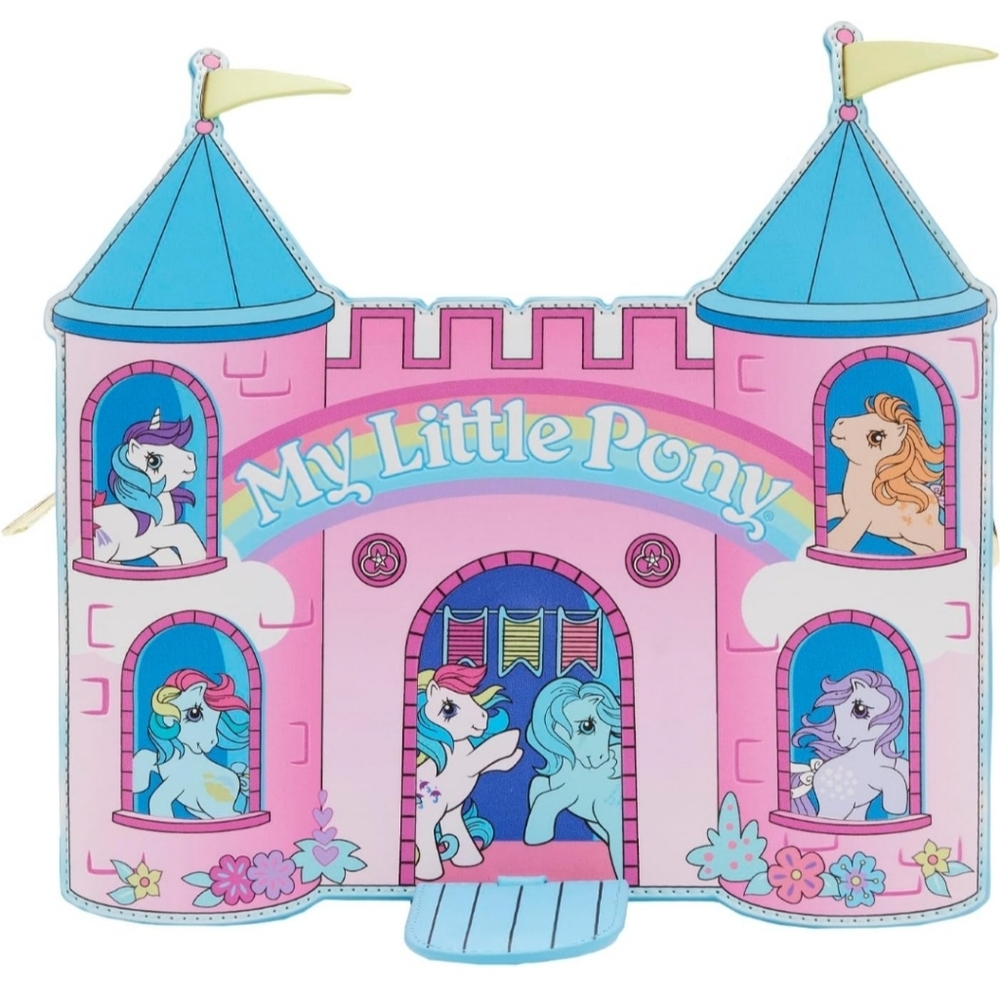 NWT Loungefly Crossbody bag My Little Pony multicolored